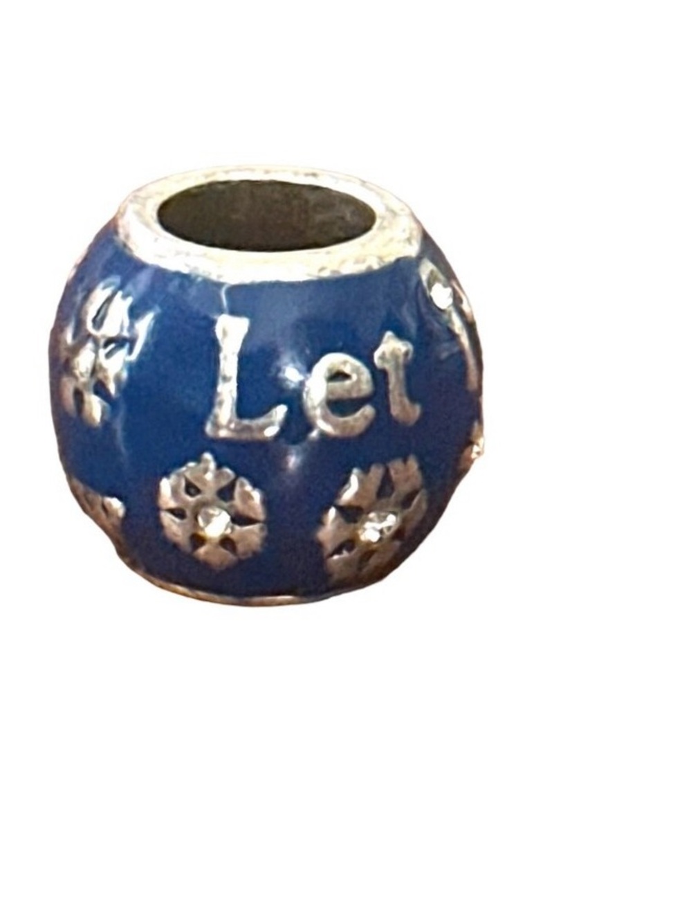 ❄️🆕❄️Brighton Let It Snow Charm /Bead/Spacer
